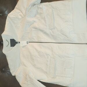 NWT Banana Republic Floral Embossed Bomber Jacket